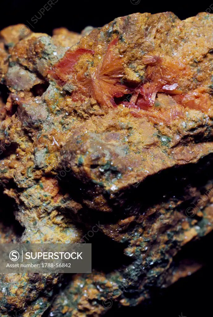 Kasolite, silicate, radioactive mineral.