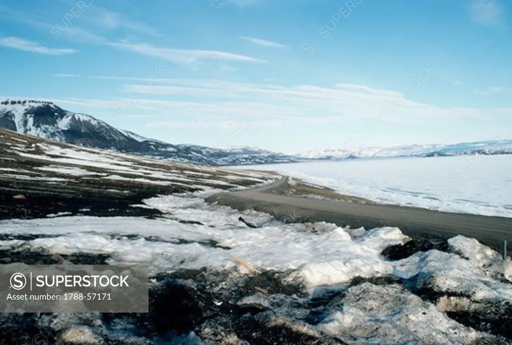 Arctic Bay, Baffin Island, Nunavut Territory, Canada.