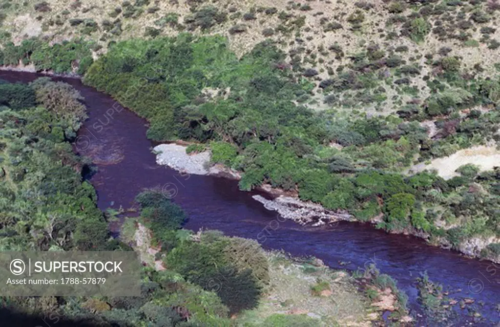 The Awash River, Ethiopia.