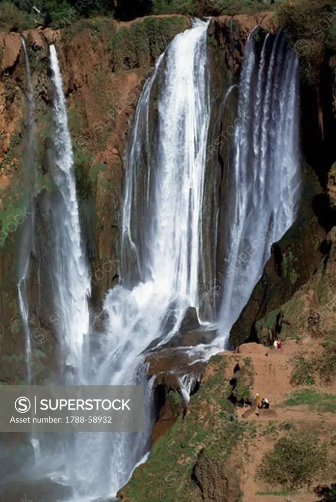 Ouzoud Falls, Middle Atlas, Morocco.