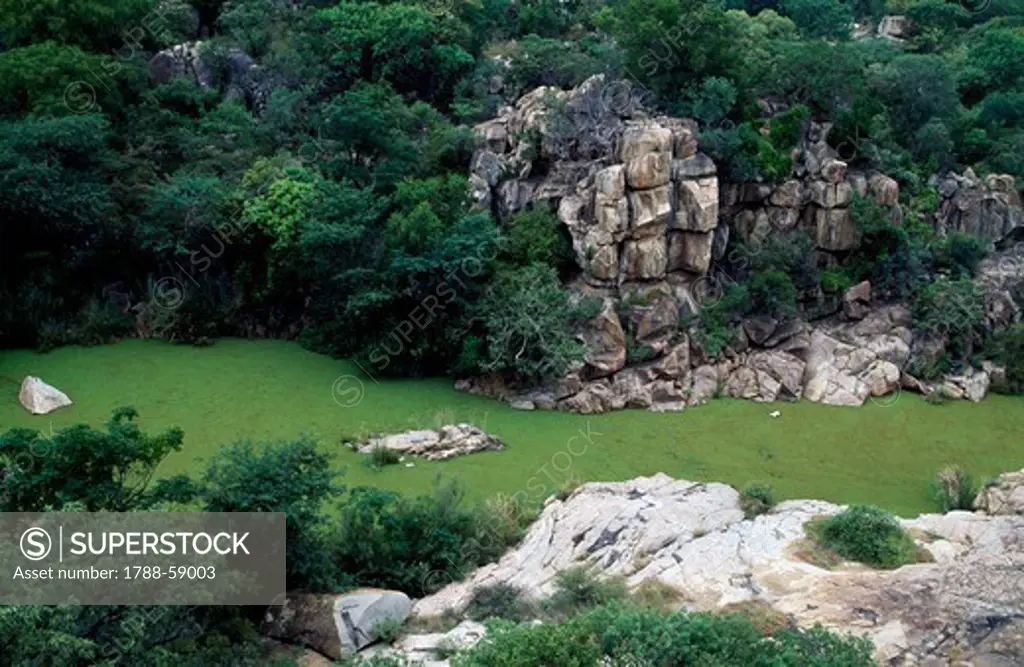 The Kame River near Bulawayo, Zimbabwe.