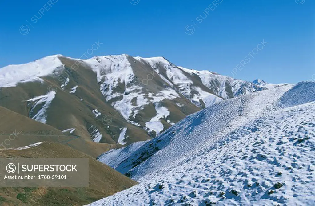 Elburz (Alborz or Alburz), mountain range, northern Iran.