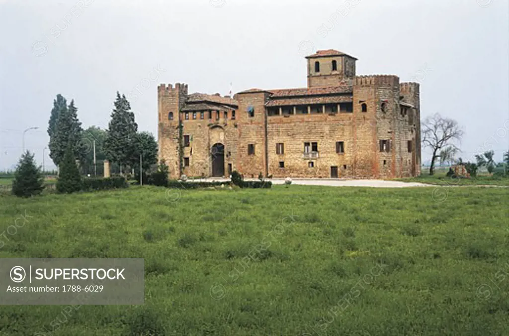 Italy - Veneto Region - Lozzo Atesino - Castle