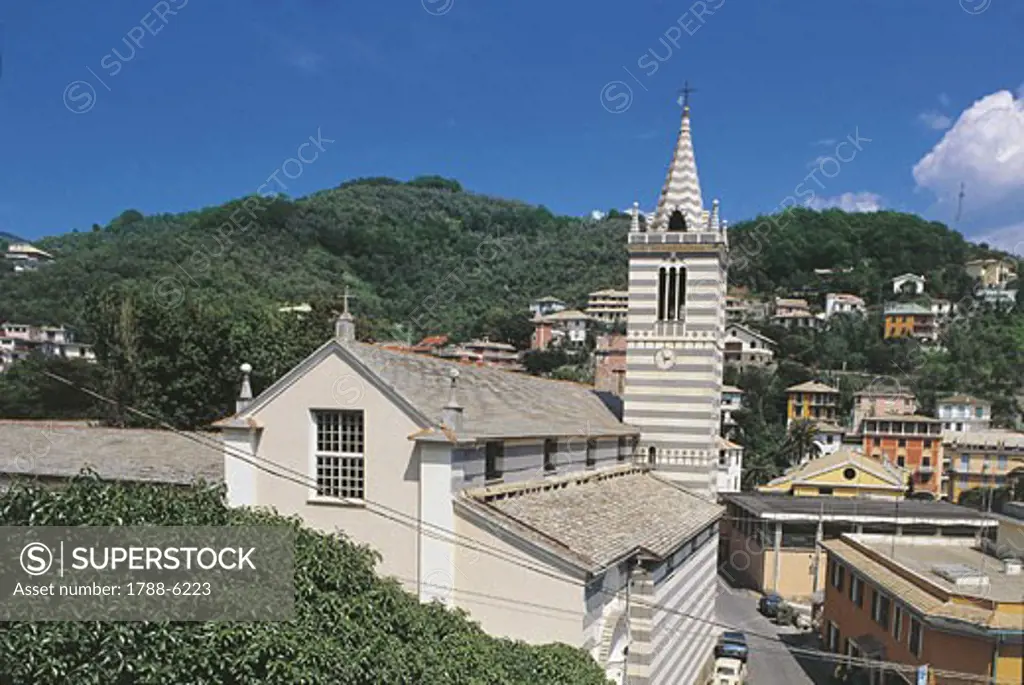 Italy - Liguria Region - Moneglia - Church
