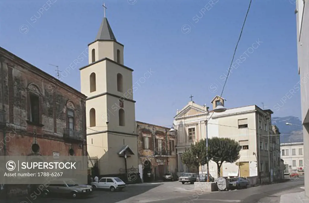Italy - Campania Region - San Valentino Torio - Church of Our Lady of Consolation