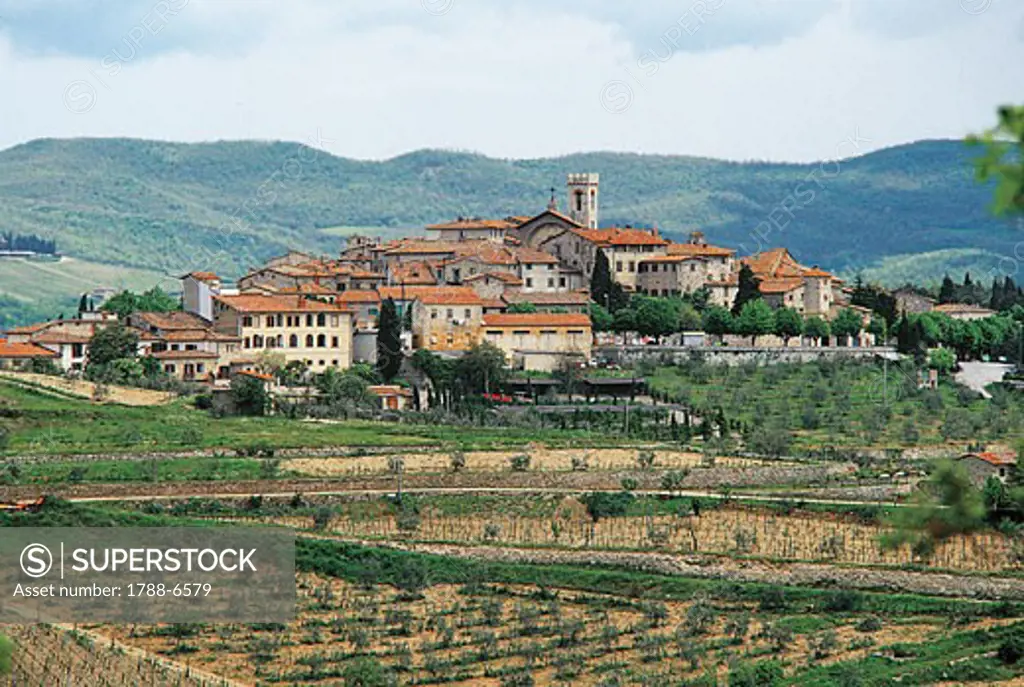 Italy - Tuscany Region - Chianti Hills - Radda in Chianti