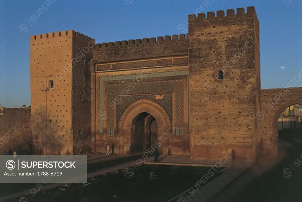 Gate of a city, Bab El-Khemis, Meknes, Morocco