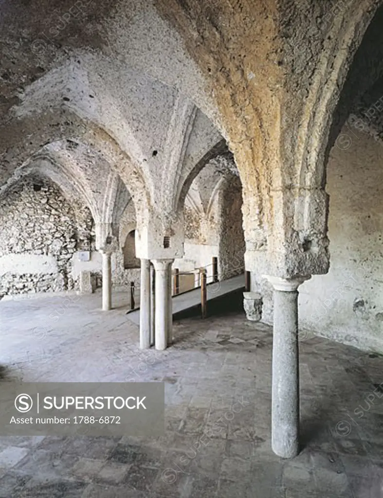 Interiors of a villa, Villa Rufolo, Ravello, Campania, Italy