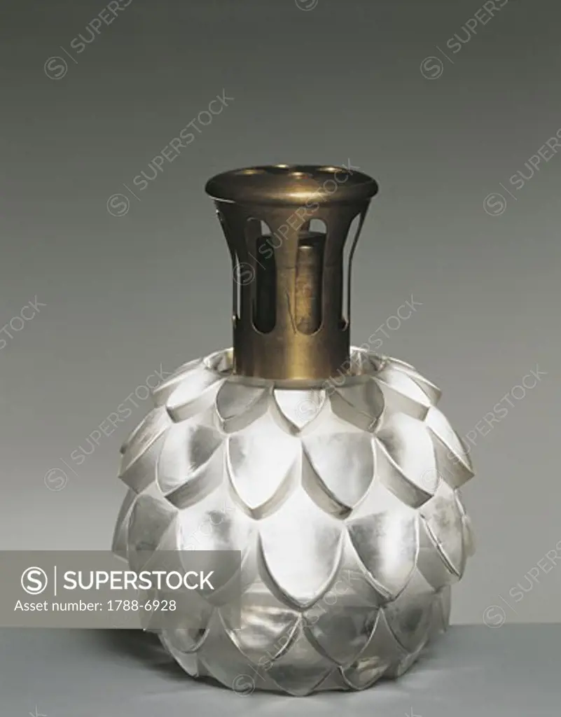 Close-up of a perfume bottle, France