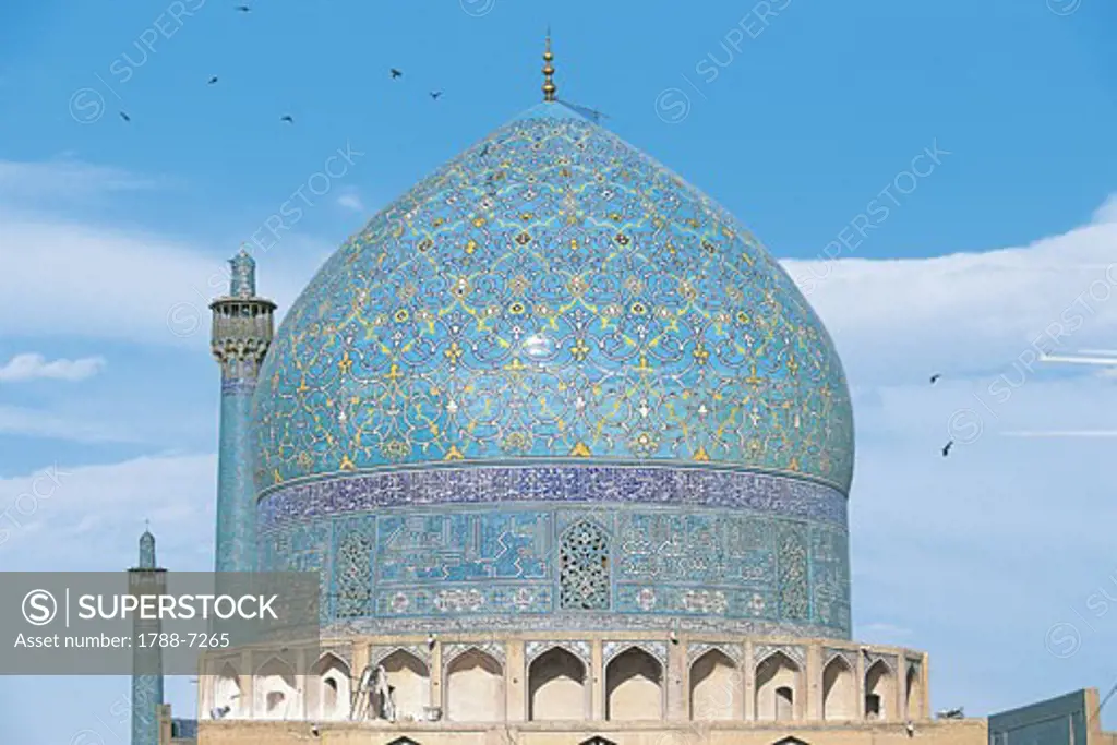 Iran - Esfahan (Isfahan) - Maydan-e Emam. Royal Mosque Masjed-e Emam
