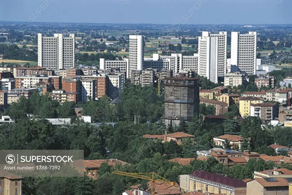 Italy - Emilia Romagna Region - Bologna - From Sanctuary of Our Lady of St. Luke