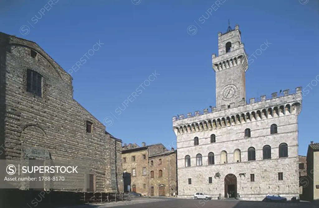 Italy - Tuscany Region - Montepulciano - Town Hall