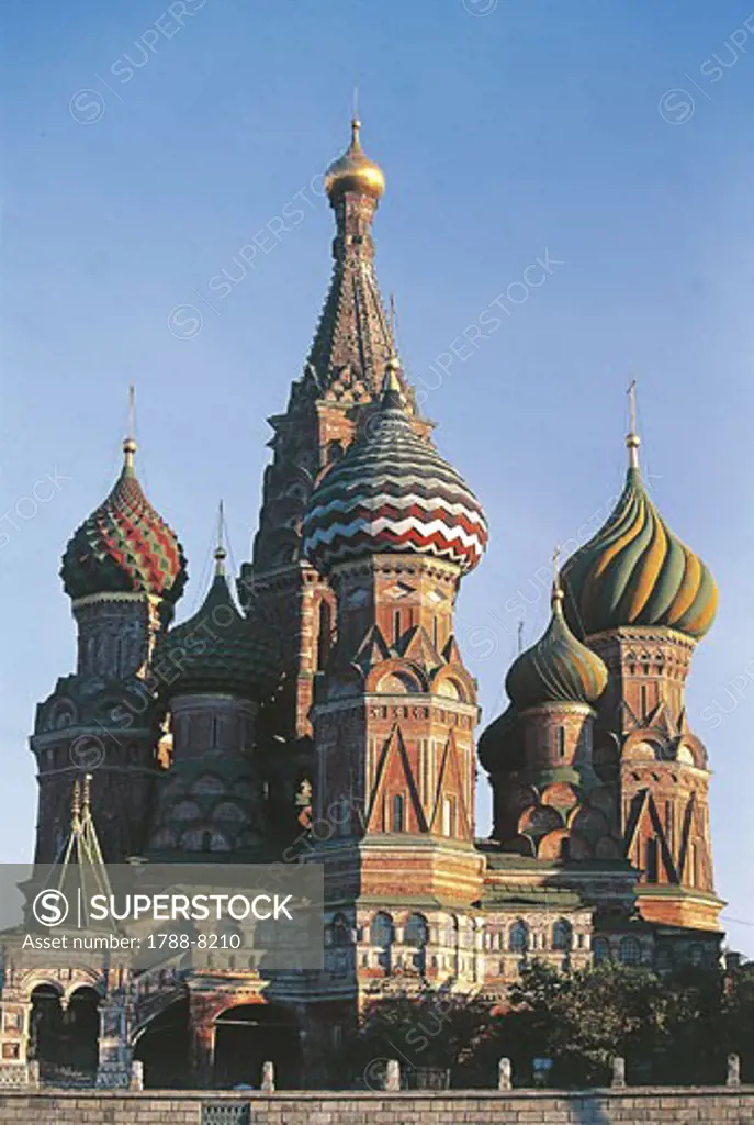 Russia - Moscow - St. Basil's Cathedral, 1555-61