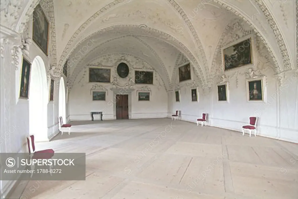 Czech Republic - South Moravia. Pernštejn Castle. Interior