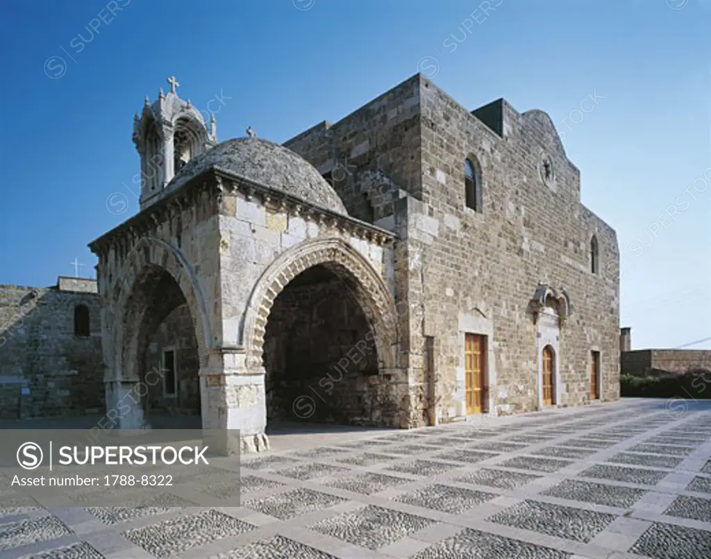 Lebanon - Jubayl (Jbeil) - UNESCO World Heritage List, 1984. Church of St. John the Baptist