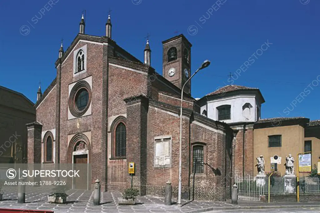 Italy - Lombardy Region - Melegnano - Church of St. John the Baptist