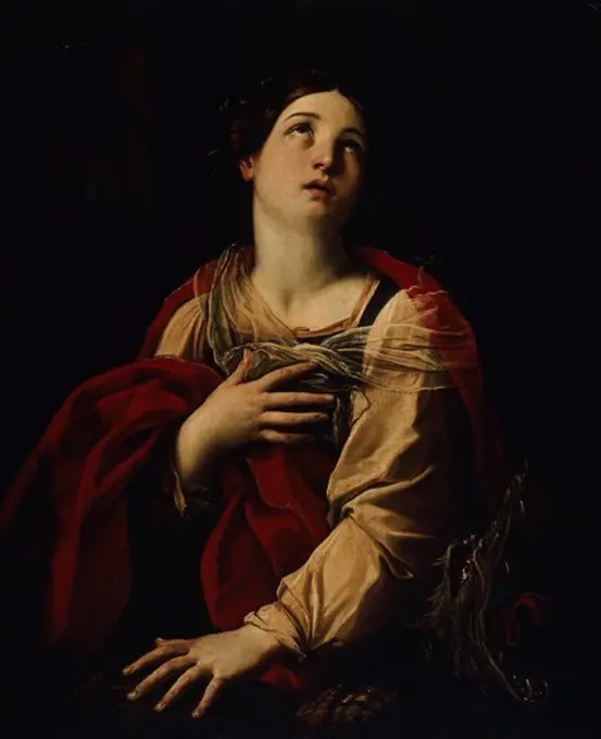 St Margherita, 1606-1607, by Guido Reni (1575-1642).