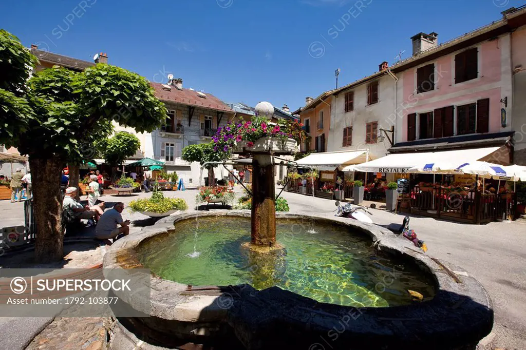 France, Savoie, Albertville, Conflans medieval city