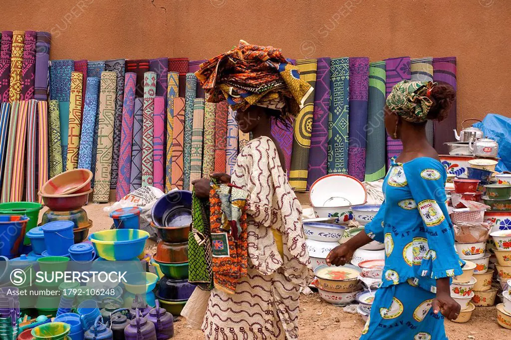 Mali, Segou, market