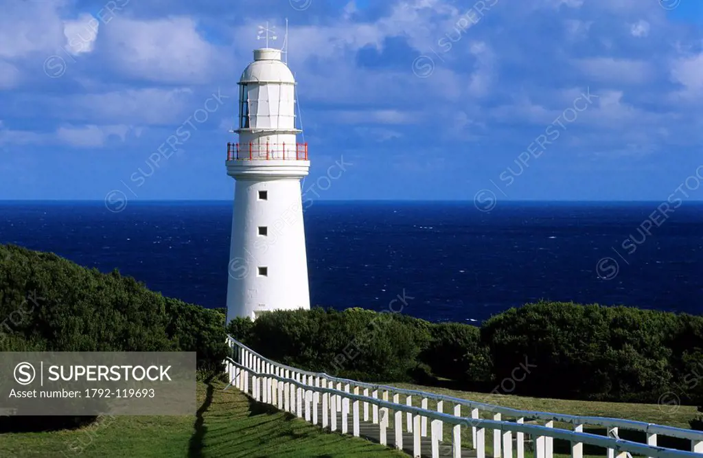 Australia, Victoria, Great Ocean Road, Great Otway National Park, Cape Otway lighthouse