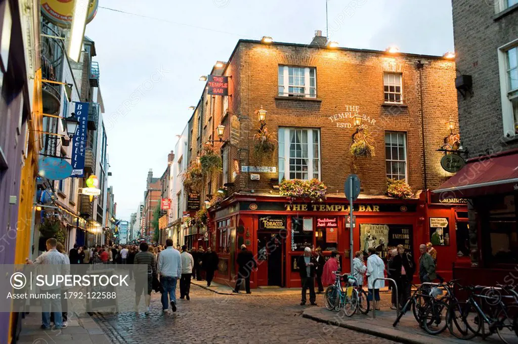 Ireland, Dublin, district of Temple Bar, Temple Bar