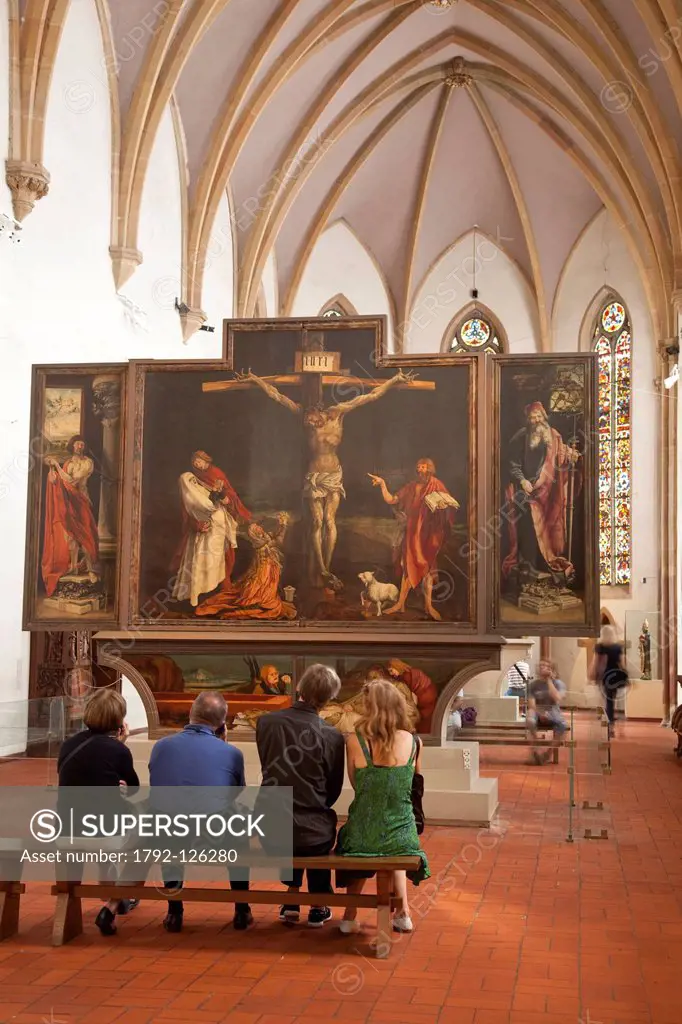 France, Haut Rhin, Colmar, Unterlinden Museum, Isenheim altarpiece
