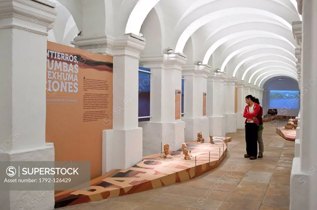 Colombia, Cundinamarca Department, Bogota, downtown district, the National Museum, opened in 1823, is the oldest of the country and one of the oldest ...