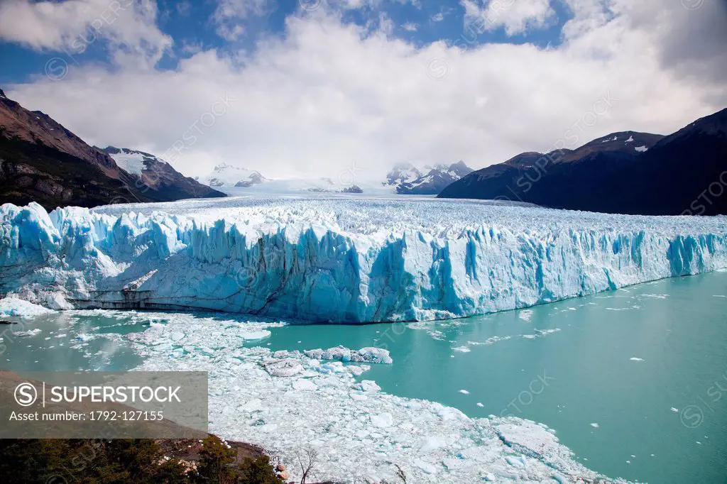 Argentina, Patagonia, Santa Cruz province, Los Glaciares National Park, listed as World Heritage by UNESCO, El Calafate, Perito Moreno Glacier