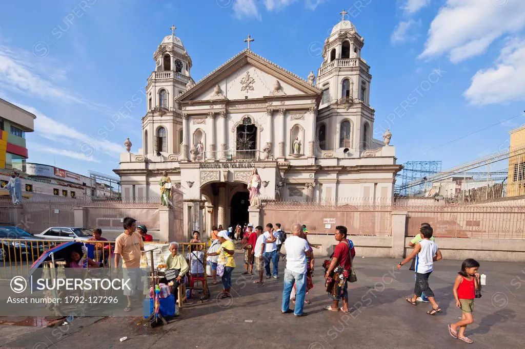 Philippines, Luzon island, Manila, chinatown, church of Quiapo