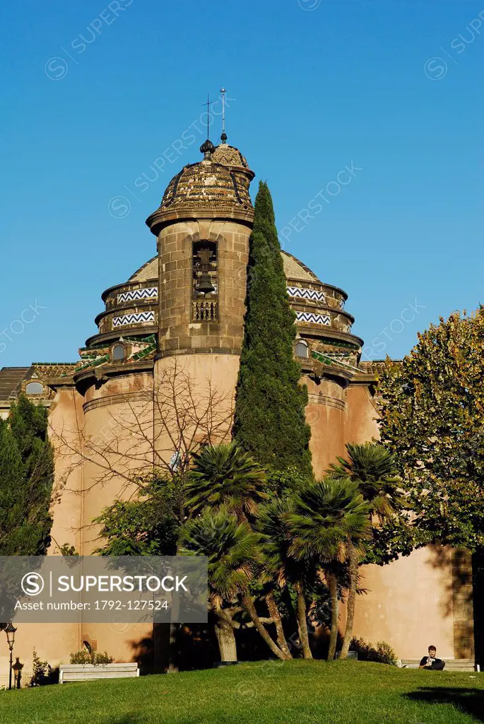 Spain, Catalonia, Barcelona, Ciutadella Park, the chapel of the ancient fortress