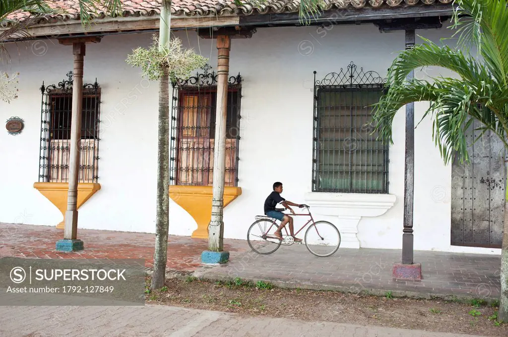Colombia, Bolivar Department, Mompox or Mompos, city founded in 1540 and listed as World Heritage by UNESCO