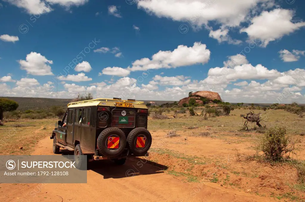 Kenya, Laikipia, off_road vehicle