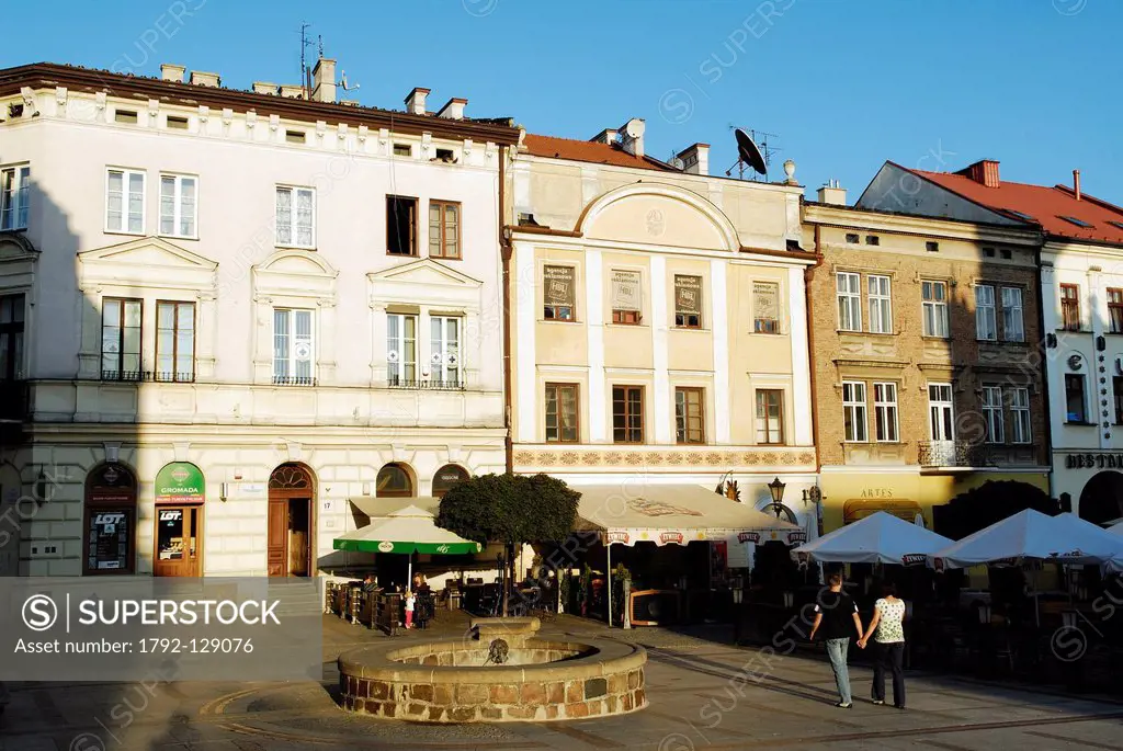 Poland, Lesser Poland region, Tarnow, market square Rynek
