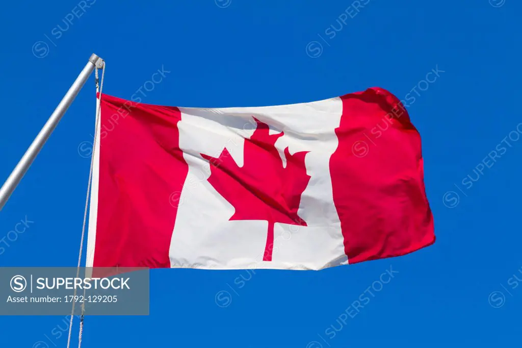 Canada, Quebec province, Canada´s flag, the red maple leaf