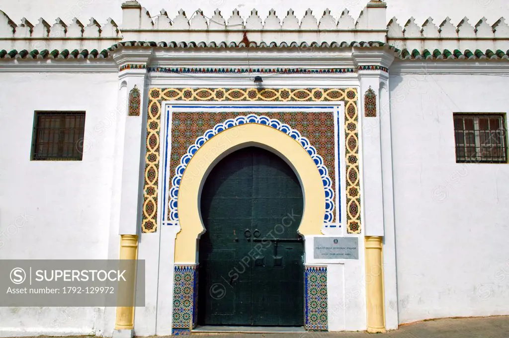 Morocco, Tangier Tetouan Region, Tangier, Moulay Hafid Palace