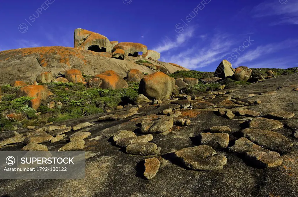 Australia, South Australia, St Vincent Gulf, Kangaroo island, Flinders Chase National Park, Remarkable Rocks