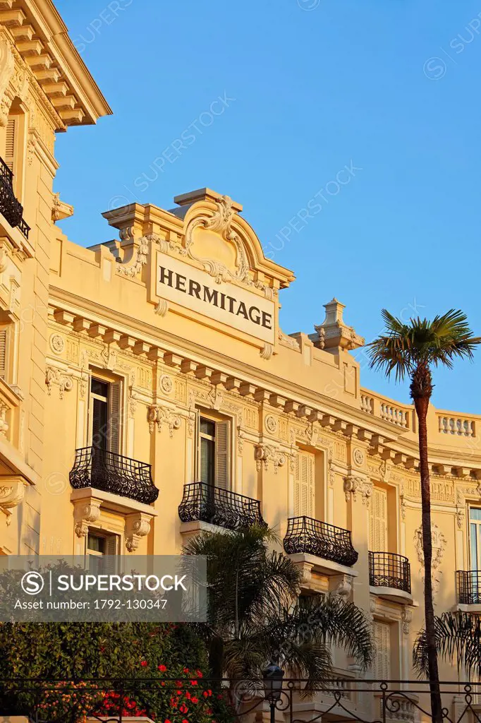 Principality of Monaco, Monaco, Monte Carlo, Societe des Bains de Mer de Monaco, Hotel Hermitage