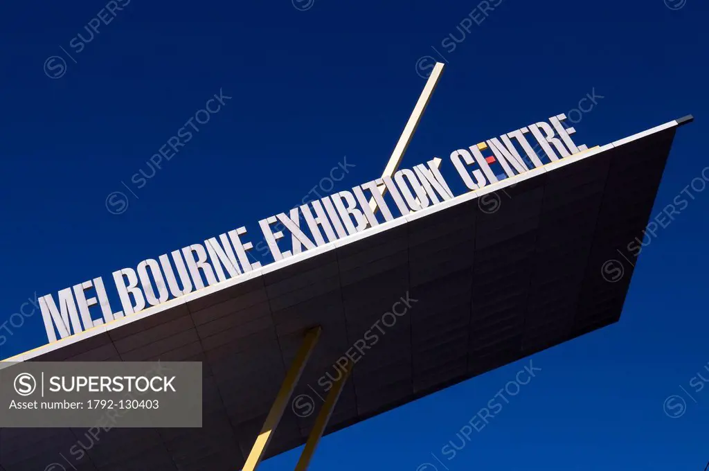Australia, Vicoria, Melbourne, Melbourne Exhibition and Cultural Center on Southbank District