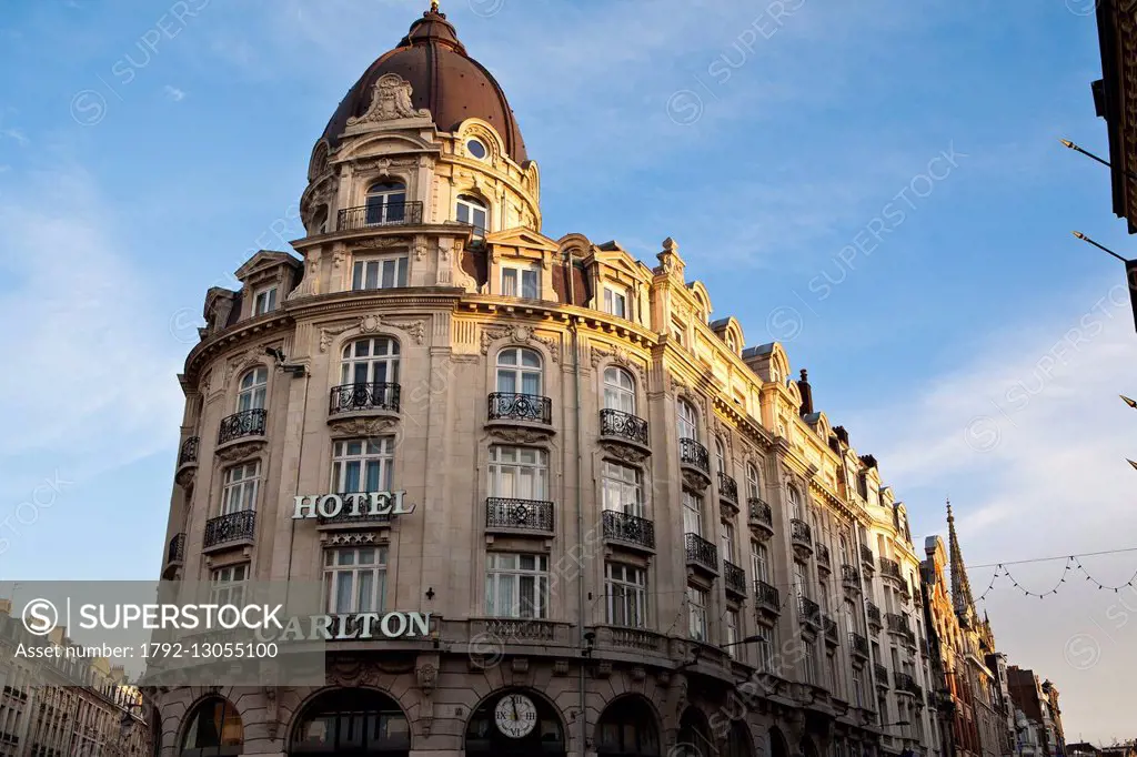 France, Nord, Lille, Carlton hotel