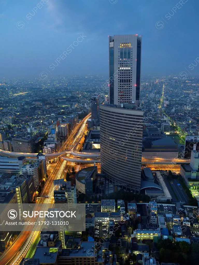 Japan, Tokyo, feature: the Palace of Tokyo, the ringroad