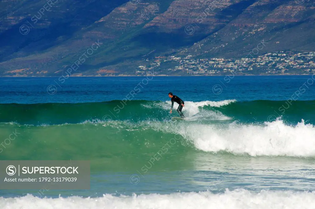 South Africa, Western Cape, Cape Peninsula, Muizenberg, the beach