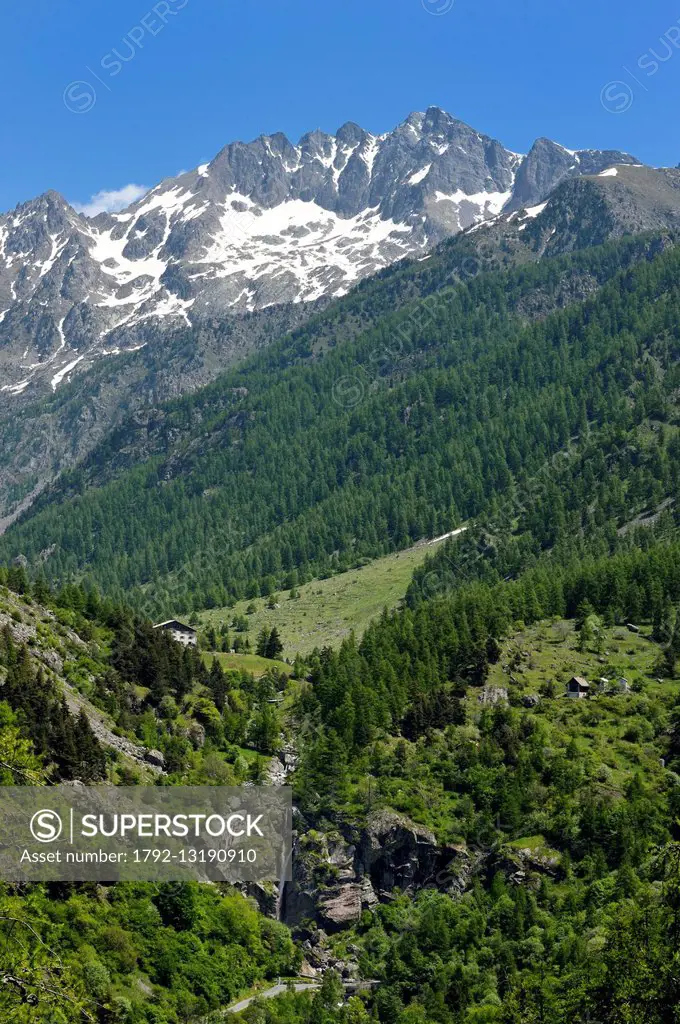 France, Alpes Maritimes, Parc National du Mercantour (Mercantour national park), Haute Vesubie, Gordolasque valley,