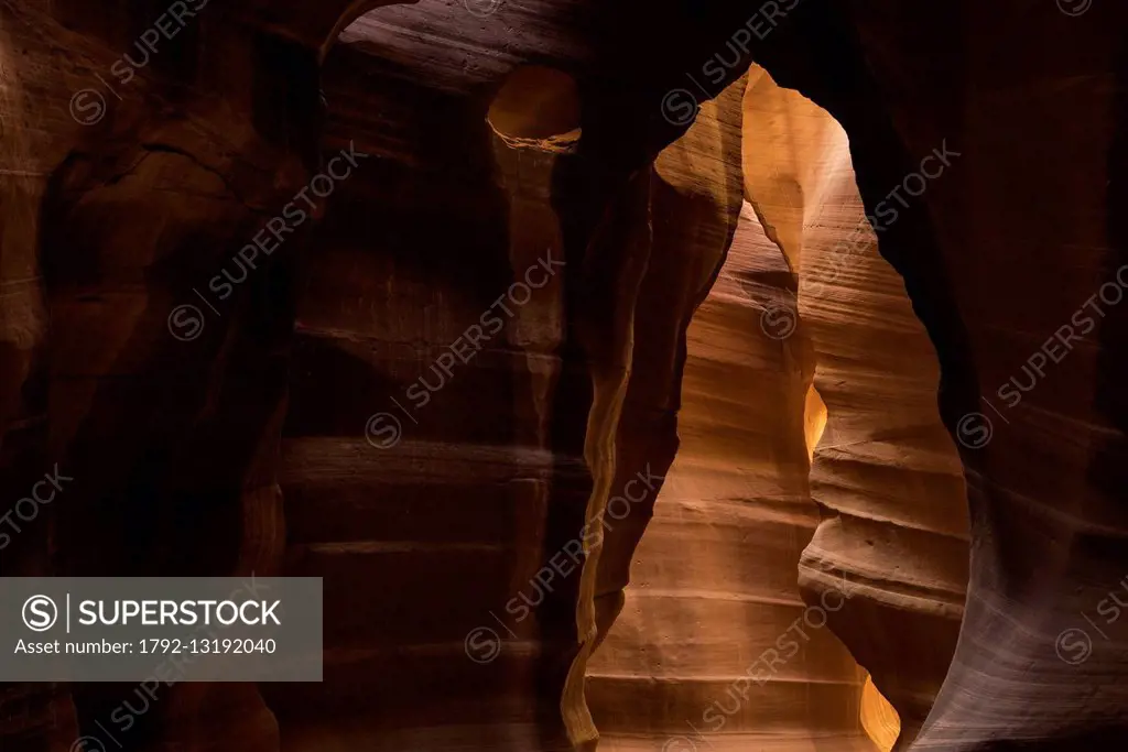United States, Arizona, Navajo Nation, Page, Upper Antelope Canyon