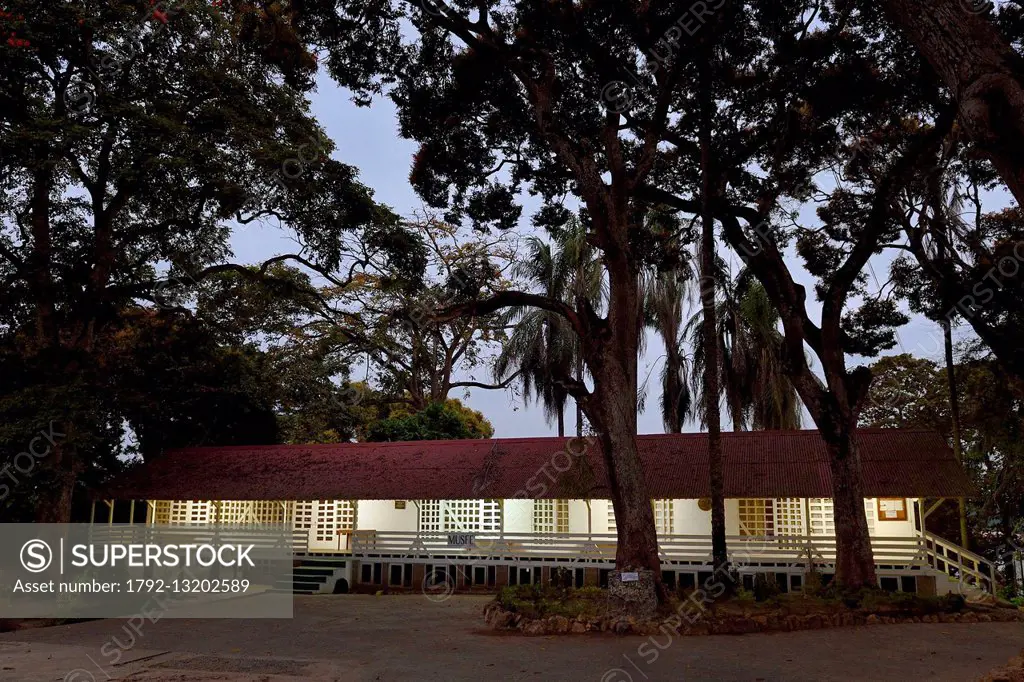 Gabon, Moyen-Ogooue Province, Lambarene, the former Albert Schweitzer Hospital now a museum, his last home
