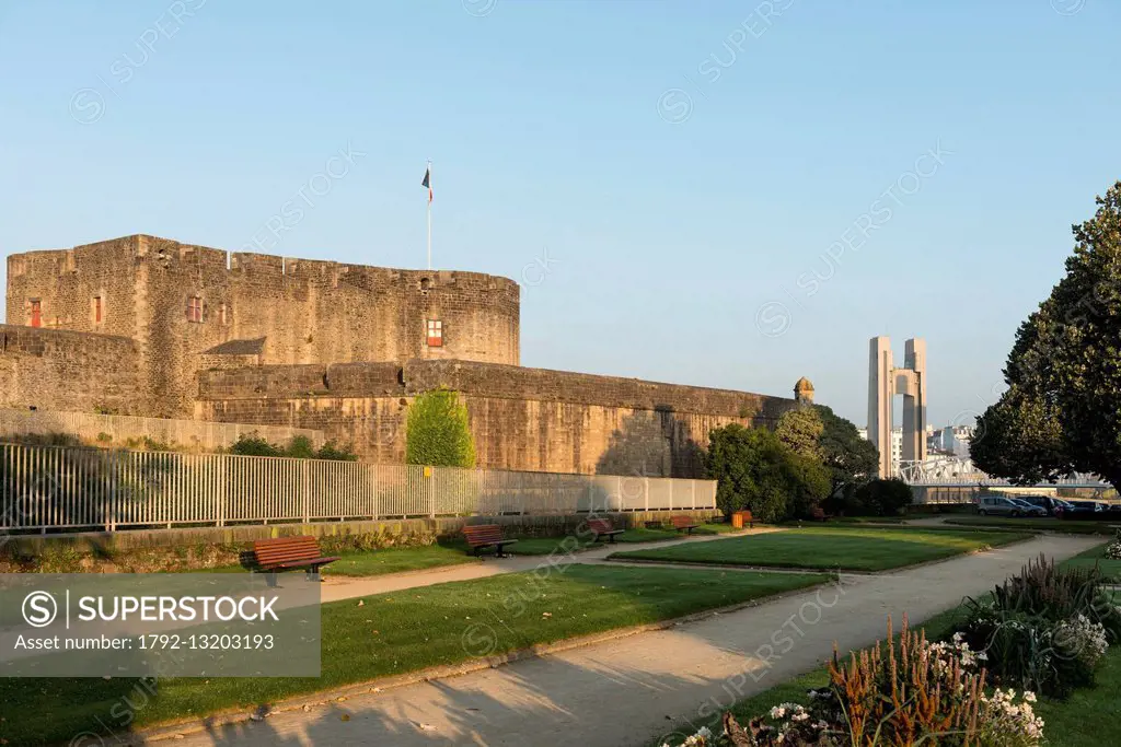 France, Finistere, Brest, the castle