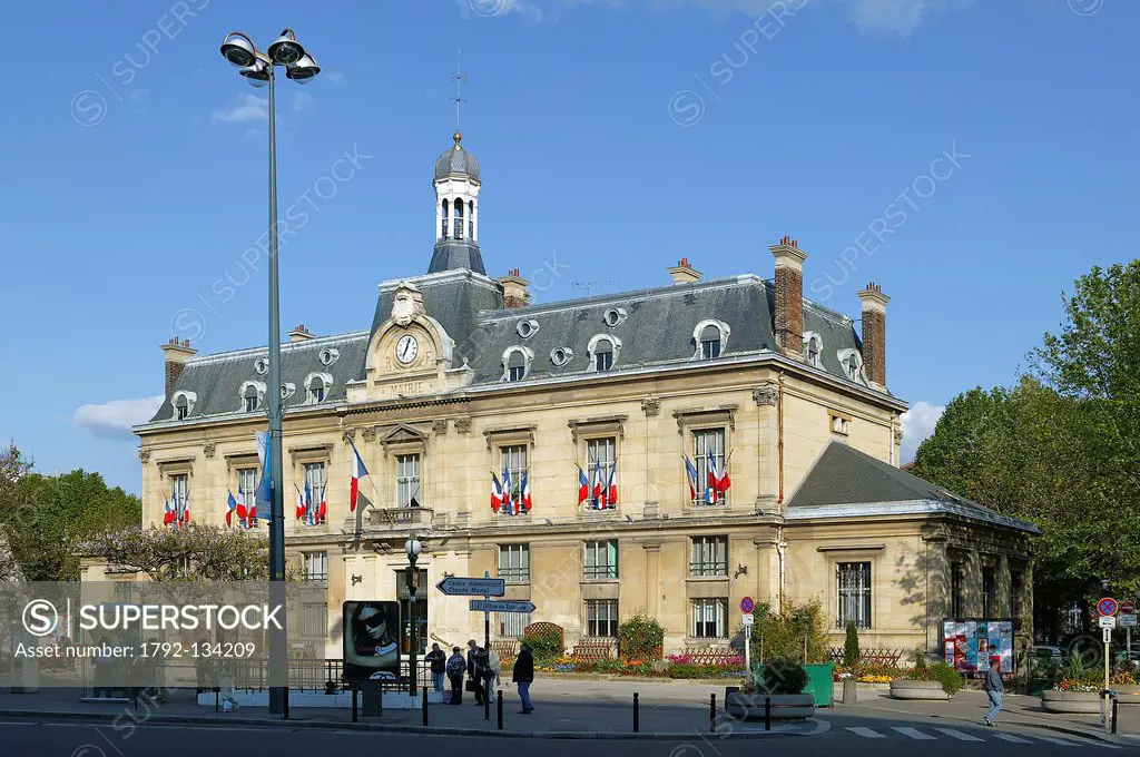 France, Seine Saint Denis, Saint Ouen, city hall