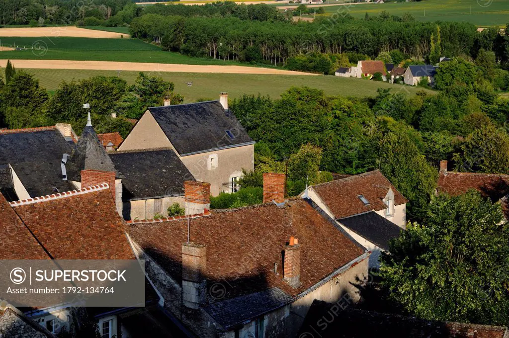 France, Indre et Loire, Crissay sur Manse, labeled Les Beaux Villages de France The Most Beautiful Villages of France, village