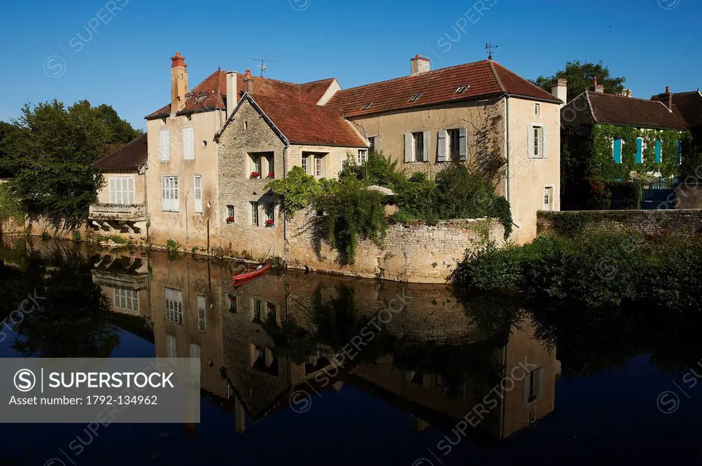 France, Yonne, Noyers sur Serein, labeled Les Plus Beaux Villages de France The Most Beautiful Villages of France