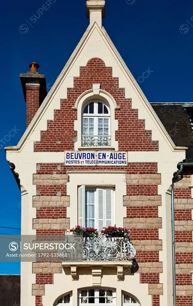 France, Calvados, Beuvron en Auge, labeled Les Plus Beaux Villages de France The Most Beautiful Villages of France