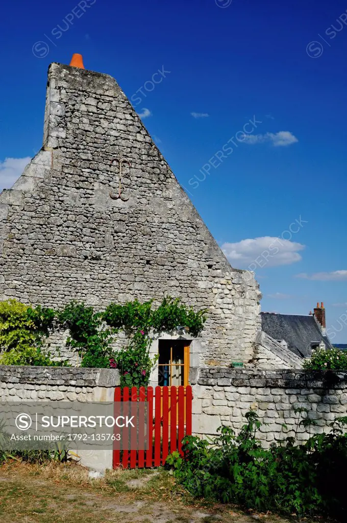 France, Indre et Loire, Crissay sur Manse, labeled Les Beaux Villages de France The Most Beautiful Villages of France, main square